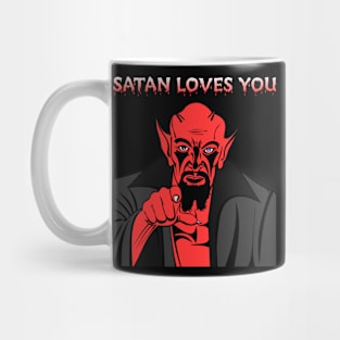 Satan Loves You Mug